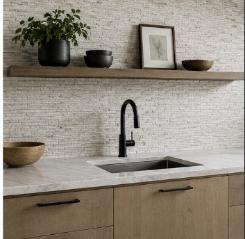Stone and mosaic flooring Edmonton
